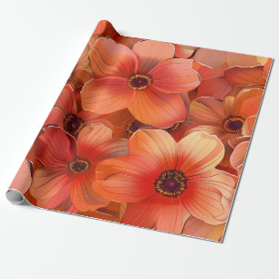 Papel De Regalo Dogwood rosa