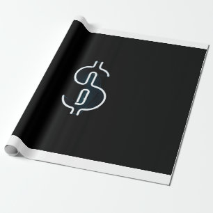 Papel De Regalo Dólar de neón sagrado