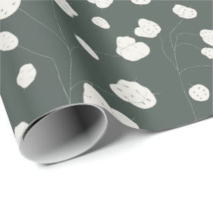 Papel De Regalo Dólar de Plata Lunaria Patrón Personalizado Dibuja