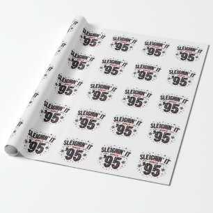 Papel De Regalo Dominándolo desde 1995 Cumpleaños Amantes de la Na