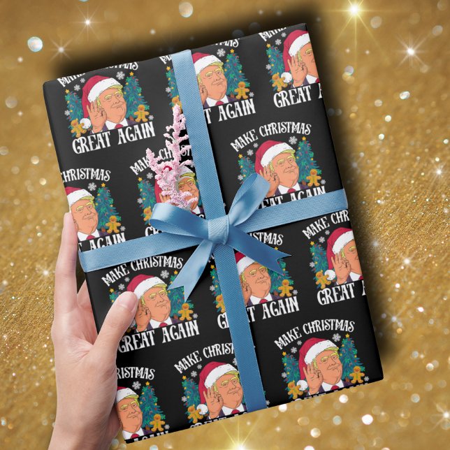 Papel De Regalo Donald Trump | Hacer a los Navidades grandes de nu (Subido por el creador)