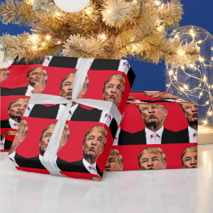 PAPEL DE REGALO DONALD TRUMP KISS WRAPPER PAPER