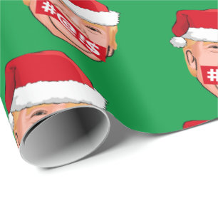 Papel De Regalo DONALD TRUMP Navidades Enojadas