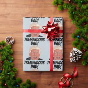 PAPEL DE REGALO DONALD TRUMP PADRE EL DÍA DEL PADRE