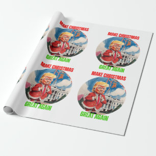 PAPEL DE REGALO DONALD TRUMP - PERIÓDICO DE RAPAS