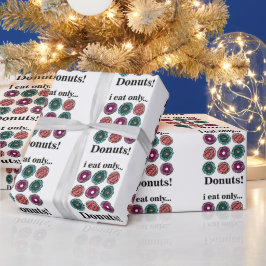 Papel De Regalo Donas Como Solo Donas
