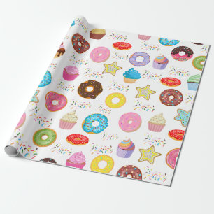 Papel De Regalo Donut and Cupcakes