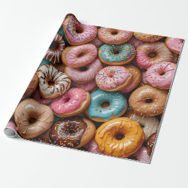 Papel De Regalo Donut Wrapping Paper