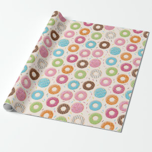 Papel De Regalo Donuts
