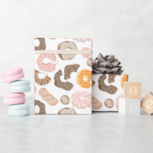Papel De Regalo Donuts Lindos Dulces Golosinas