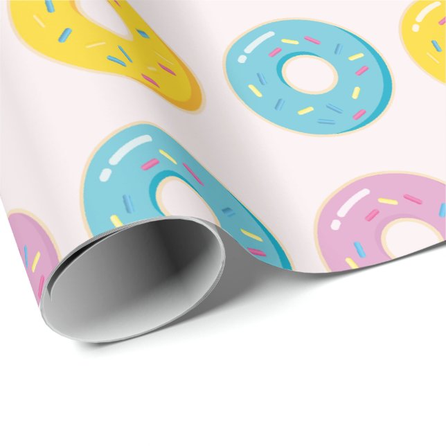 Papel De Regalo Donuts rotos (Esquina del rollo)