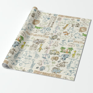 Papel De Regalo Doodles para niños