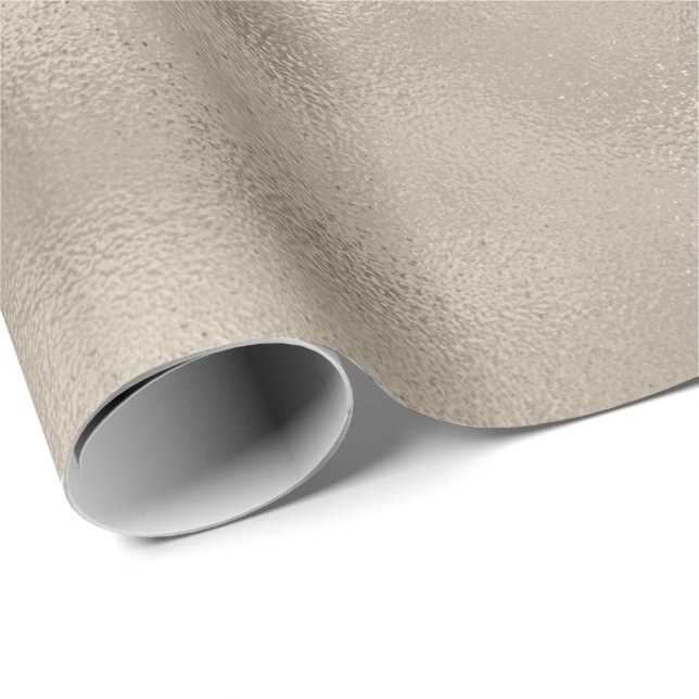 Papel De Regalo Dorado Champagne (Esquina del rollo)