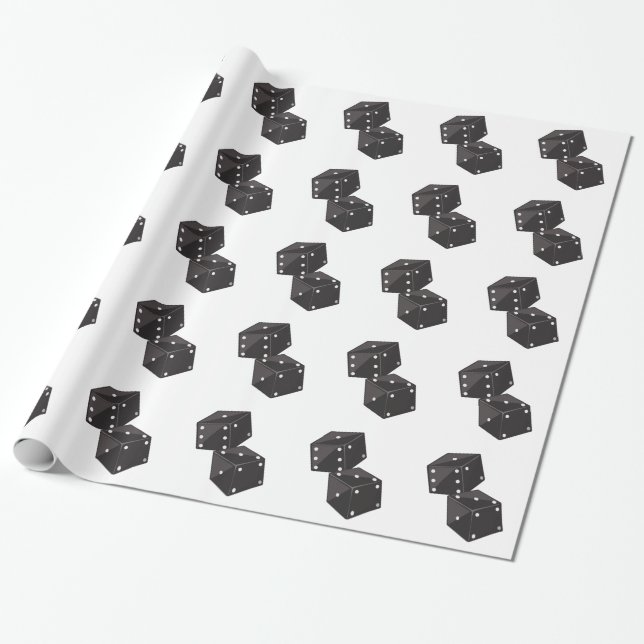 Papel De Regalo Dos dados (Desenrollado)