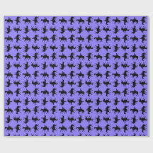 Dos vaqueros a caballo siluetas - Periwinkle 