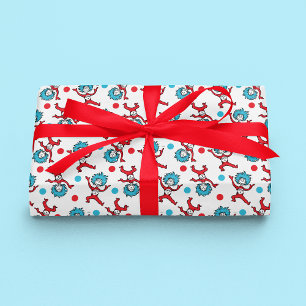 Papel De Regalo Dr. Seuss Cosa 1 Cosa 2   Duplicados Baby Shower