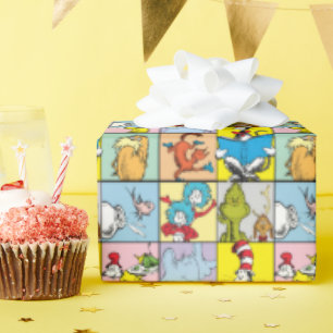 Papel De Regalo Dr. Seuss Historietas Gráficas
