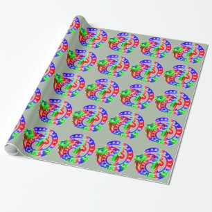 Papel De Regalo Dragón