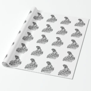 Papel De Regalo Dragón en la roca