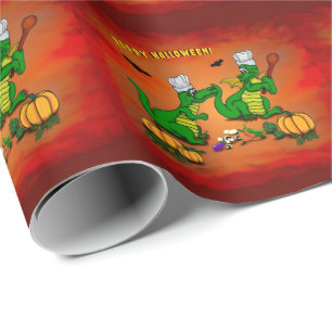 Papel De Regalo Dragones - ¡Feliz Halloween! Hoy cocinaré