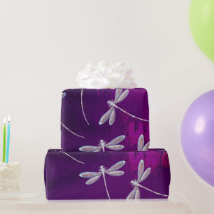 Papel De Regalo Dragonflies on water