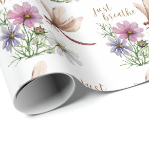 Papel de regalo Dragonfly   Solo Respira