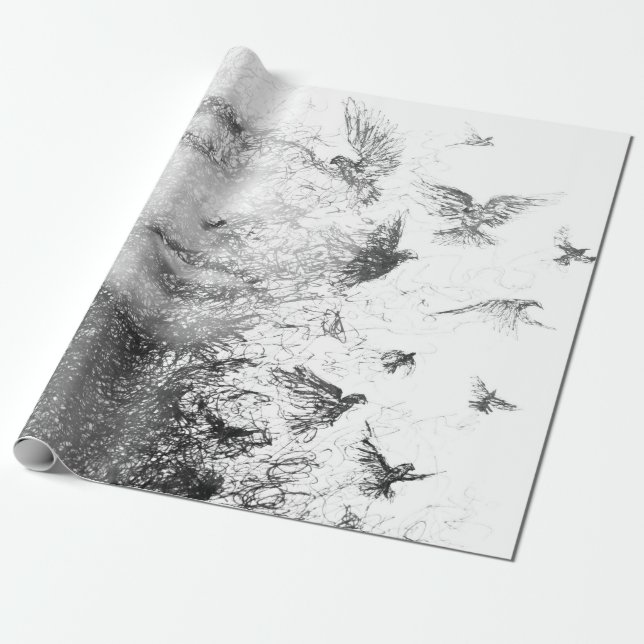 Papel De Regalo Dream Face  (Desenrollado)