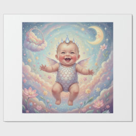 Papel De Regalo Dream Flight: Baby in the Sky