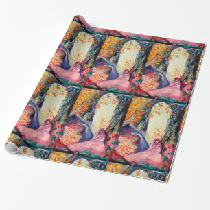 Papel De Regalo DREAM GOLDEN / Jardín Zen de Meditación Yoga