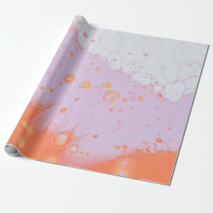 PAPEL DE REGALO DROPLEOS DE AGUA EN LA SUPERFICIE ROJA