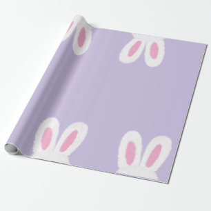 Papel De Regalo Ducha de bebé con conejo fluido
