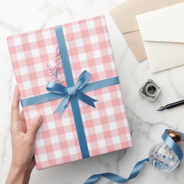 Papel De Regalo Ducha de bebé con patrón de fresa (Regalar)