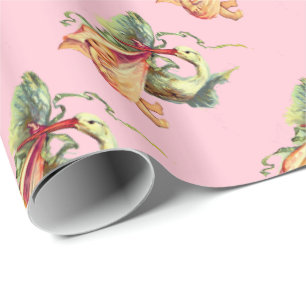 PAPEL DE REGALO DUCHA DE NIÑAS DE PINK PINK