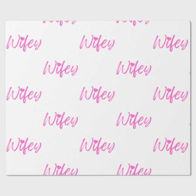 Papel De Regalo Ducha de novia  (Superficie plana)