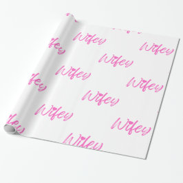 Papel De Regalo Ducha de novia 