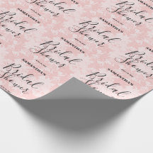 Ducha de Novia de Encaje Rosa