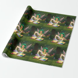 Papel De Regalo Ducha de Novia Hada Linda