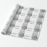 Papel De Regalo Ducha nupcial<br><div class="desc">Su día de boda ... .. el día más hermoso de su vida toma cargas de la hora y de esfuerzo de organizar. Todo debe ser apenas perfecta y exactamente la manera que usted quiere. Hojee la tienda o busque en el sitio para el "lasposadisabbia".</div>