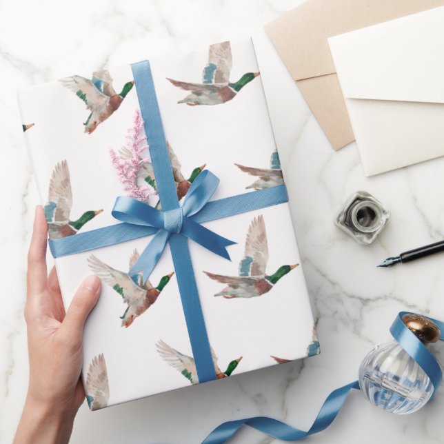 Papel De Regalo Duck Hunting Baby Shower (Regalar)