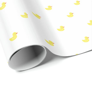 Papel De Regalo Duckies de goma