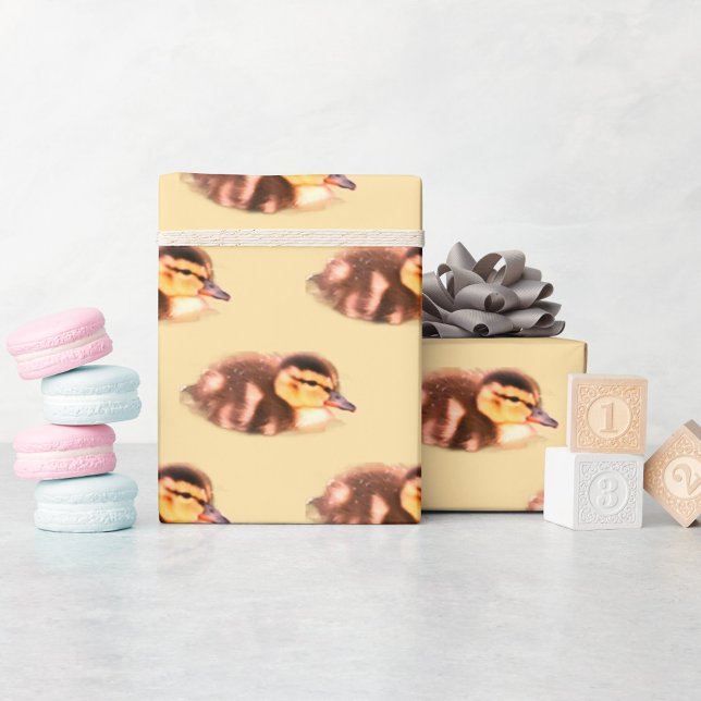Papel De Regalo Duckling Photo Wrapping Paper  (Subido por el creador)