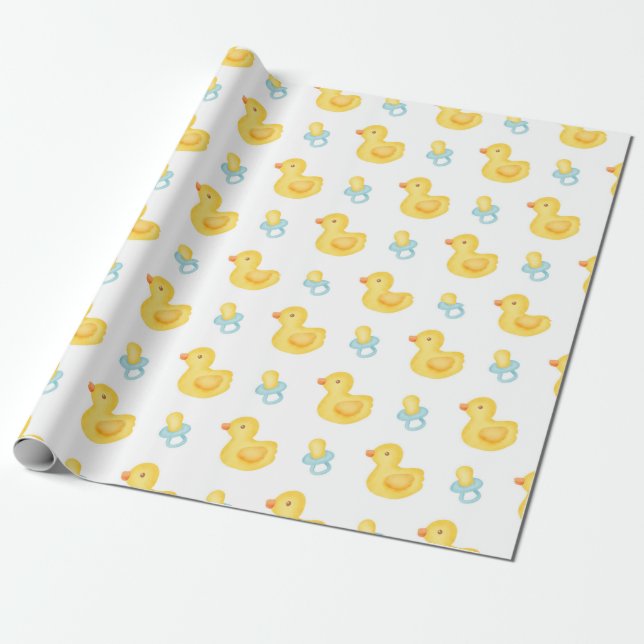 Papel De Regalo Ducky y Binky (Desenrollado)