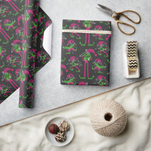Papel De Regalo Duende divertido de Navidad Gnomo
