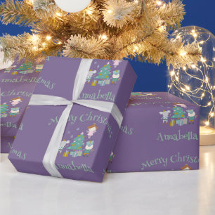 Papel De Regalo Dulce Cascanueces Navideño Personalizado de Nombre