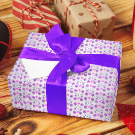 Papel De Regalo Dulce cumpleaños de copo de nieve de invierno 16