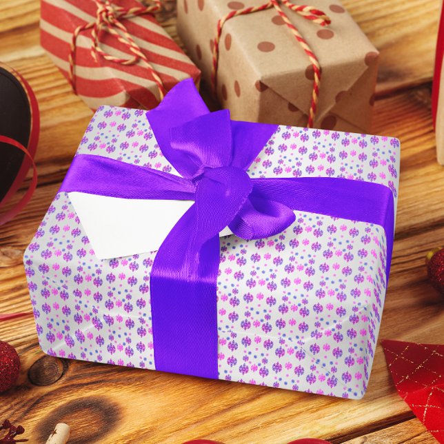 Papel De Regalo Dulce cumpleaños de copo de nieve de invierno 16 (Subido por el creador)