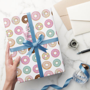 Papel De Regalo Dulce cumpleaños de Donut   Fiesta infantil colori