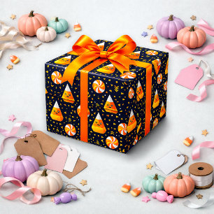 Papel De Regalo Dulce de maíz ilustrado negro lindo