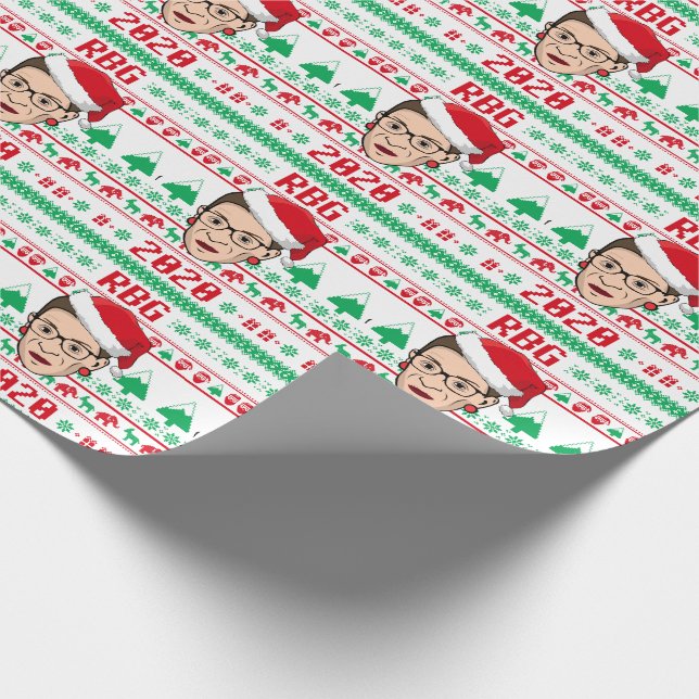 Papel De Regalo Dulce de Navidades feos RBG (Esquina)