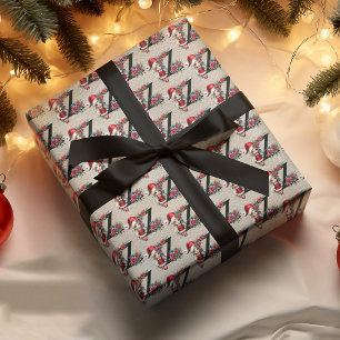 Papel De Regalo Dulce Elfo de Navidad Carta Z Festiva